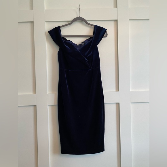 NWOT Bardot Velvet Dress - Picture 1 of 4